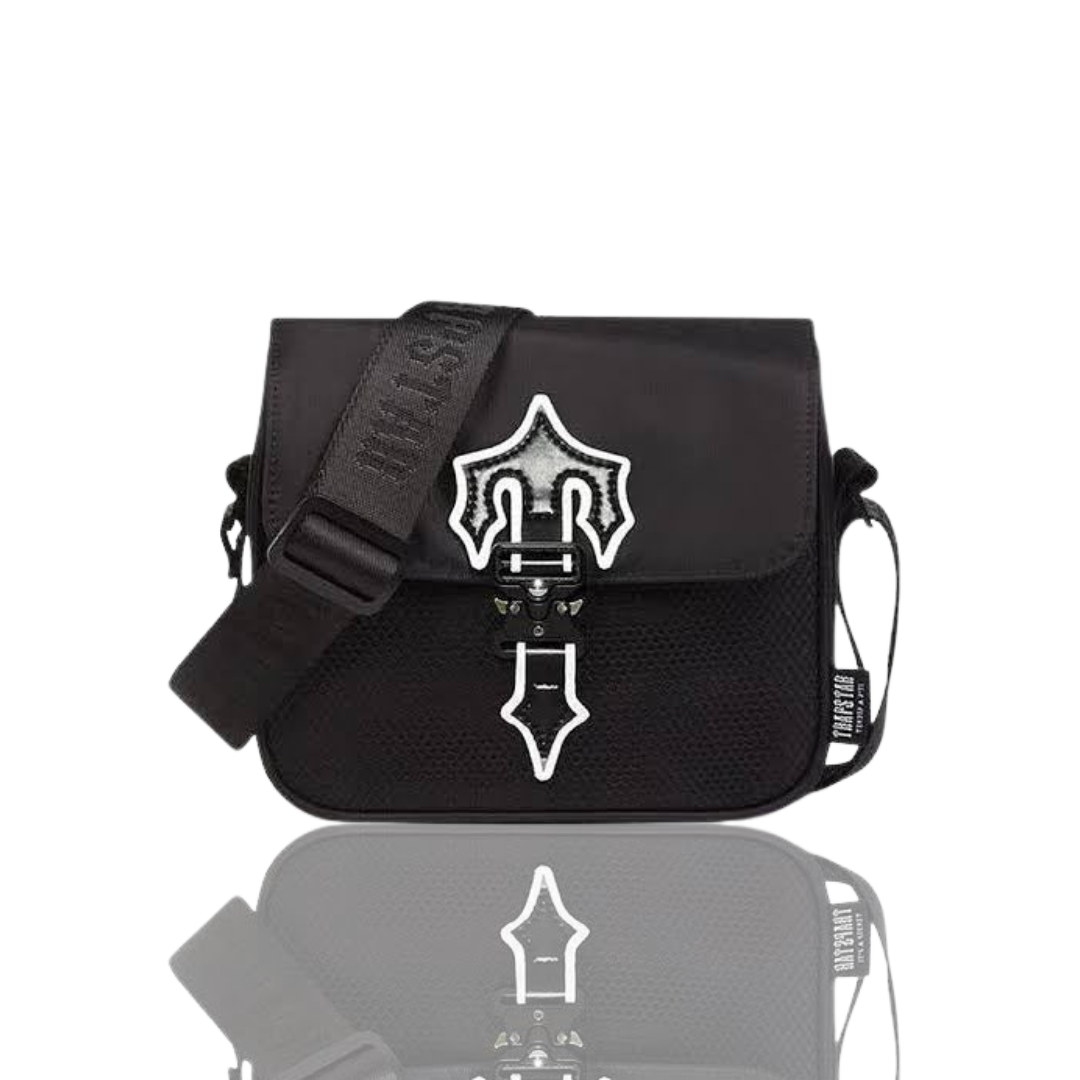Trapstar Black Irongate T Messenger Bag
