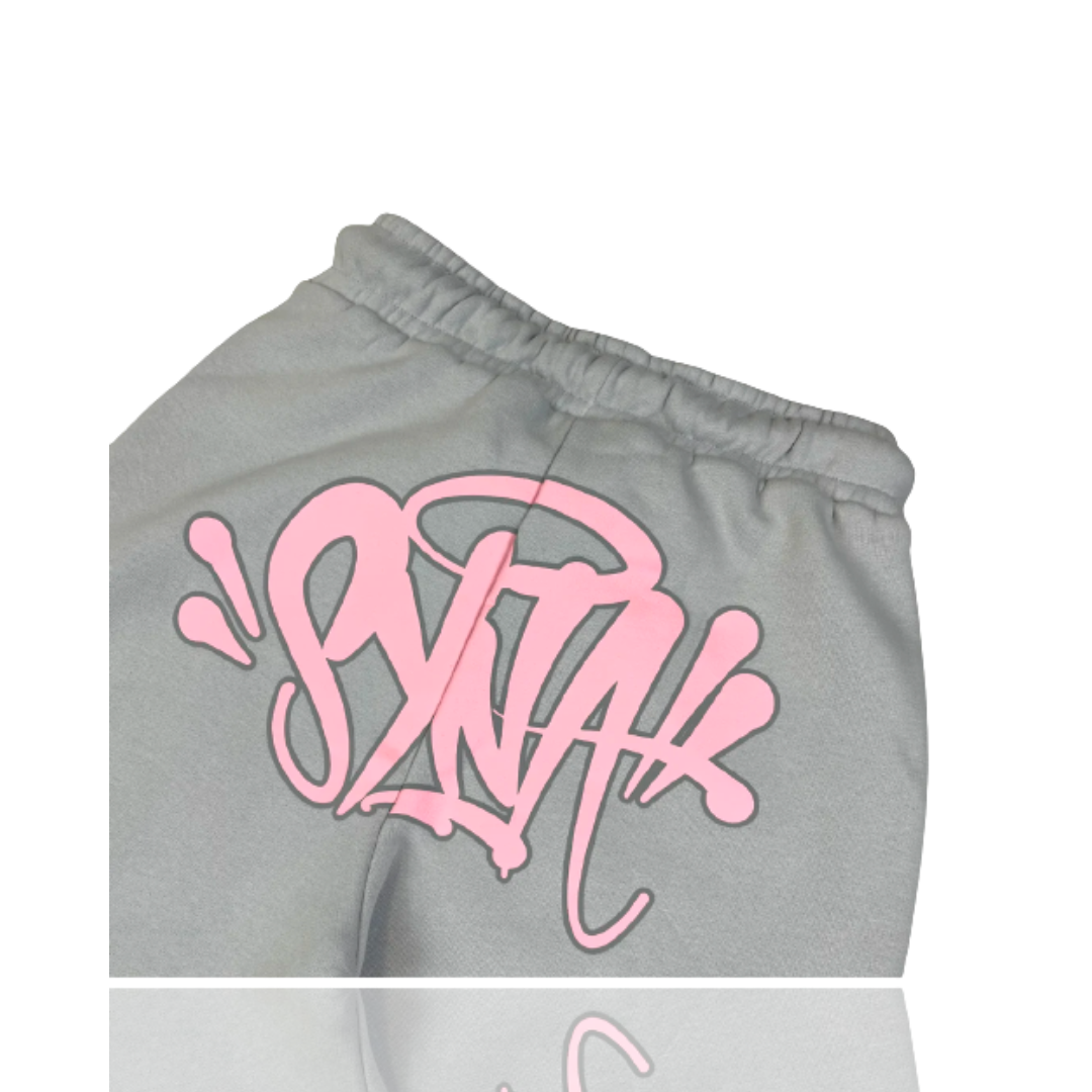 Grey & Pink Syna Tracksuit
