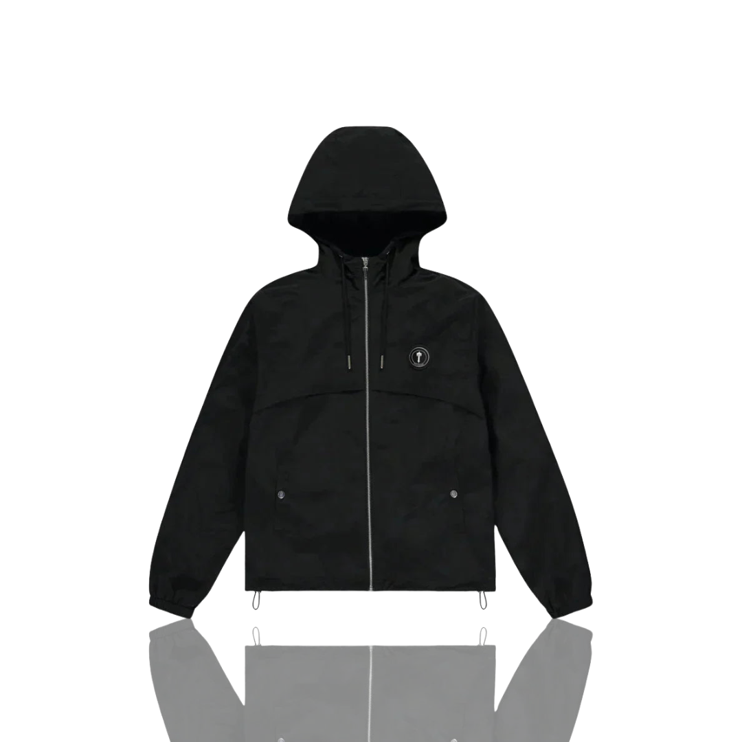 Trapstar Black Irongate Windbreaker