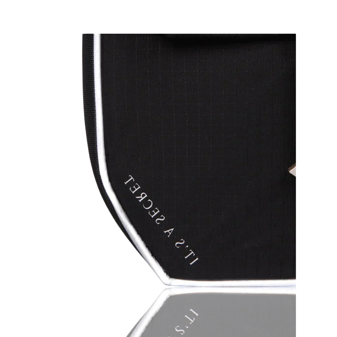 Trapstar Black Reflective Cobra T Messenger Bag
