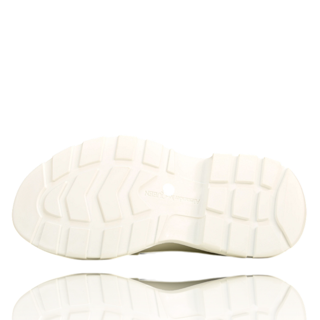 McQueen Tread Slick Low  Graffiti 'White'