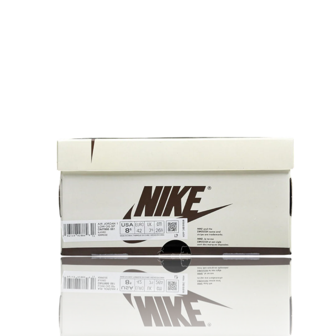 (Unreleased) Travis Scott x AJ1 Retro Low 'Black Red'