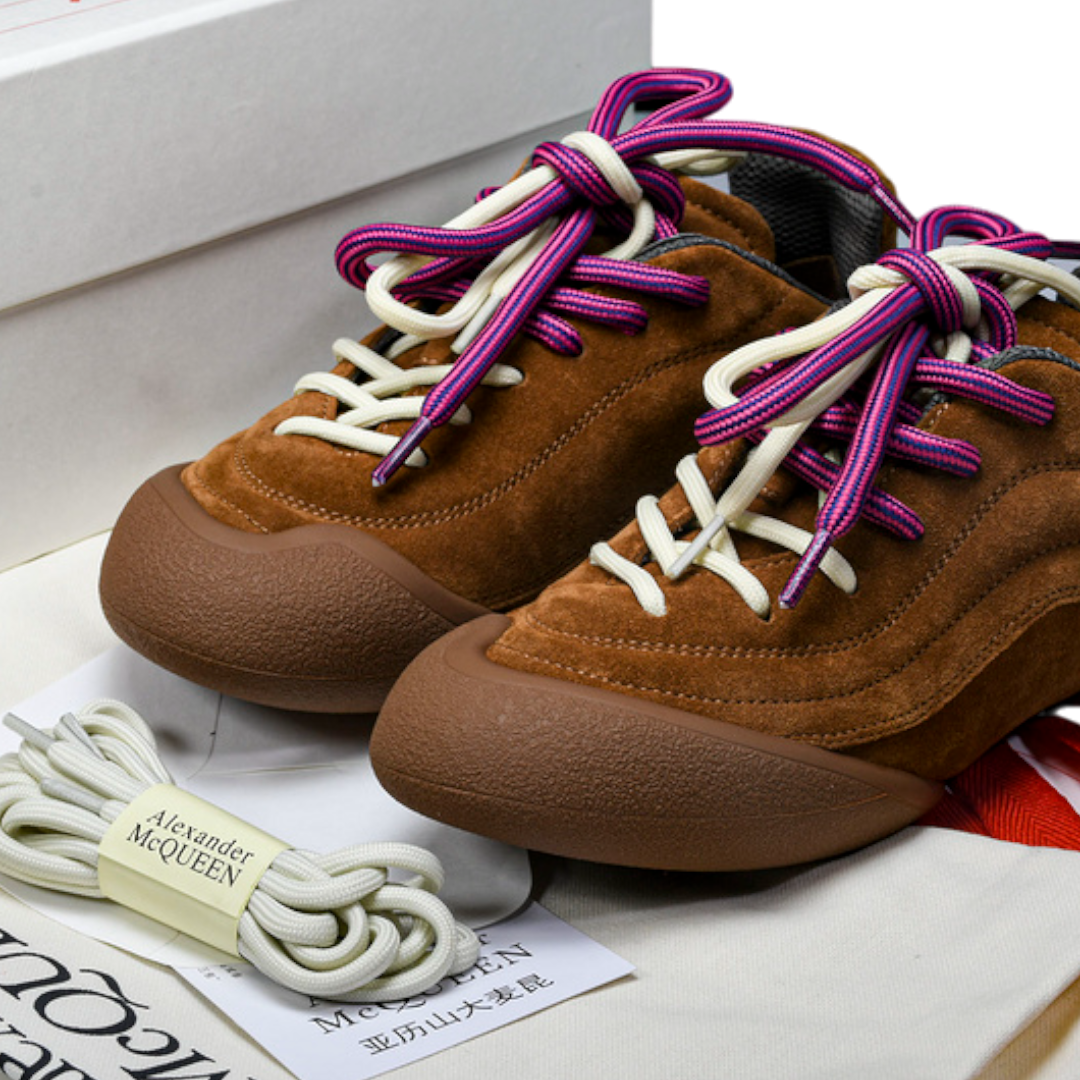 McQueen Trainers Flexion 'Brown'