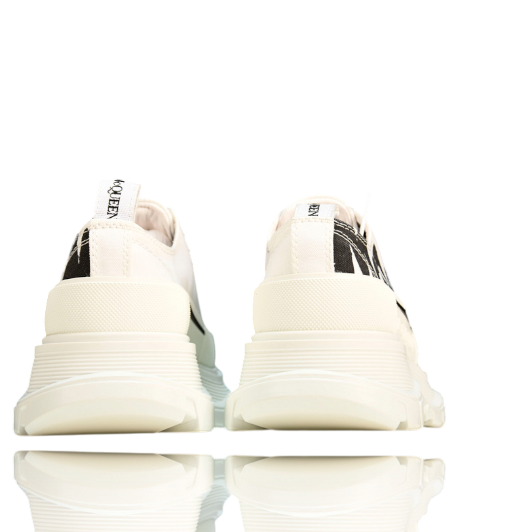 McQueen Tread Slick Low  Graffiti 'White'