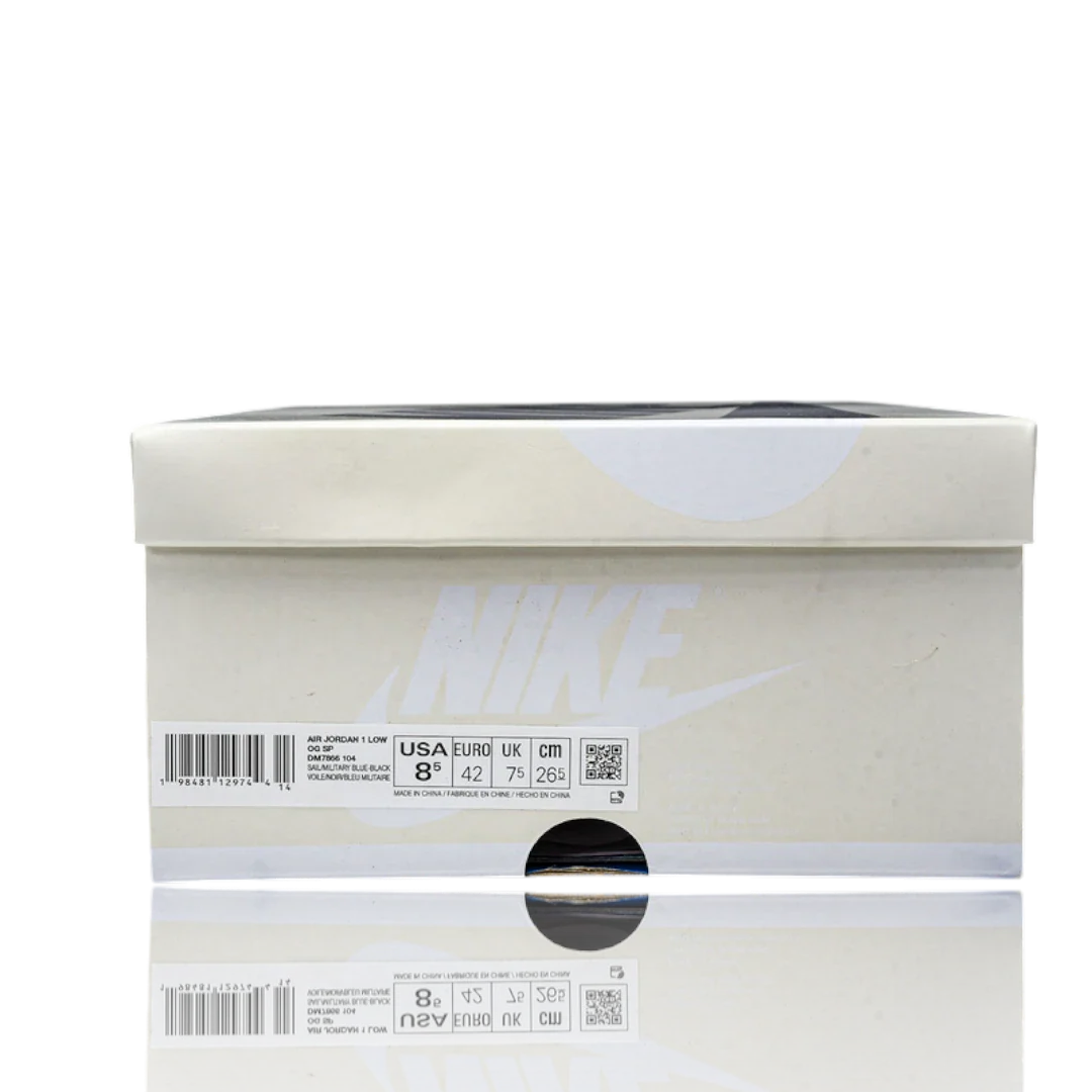 Travis Scott x Fragment AJ1 Low OG 'Sail Military Blue'