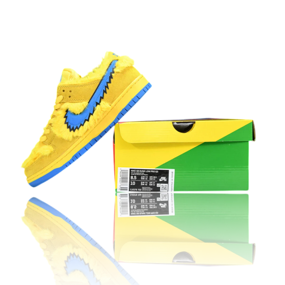 Grateful Dead x SB Dnk Low Bears 'Yellow'
