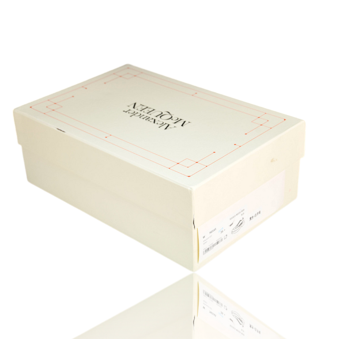 McQueen Tread Slick Low  Graffiti 'White'