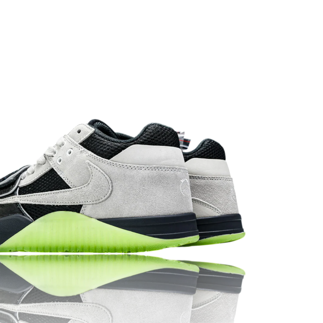 Travis Scott x Chase B Jumpmn Jack TR 'Black Night Silver'