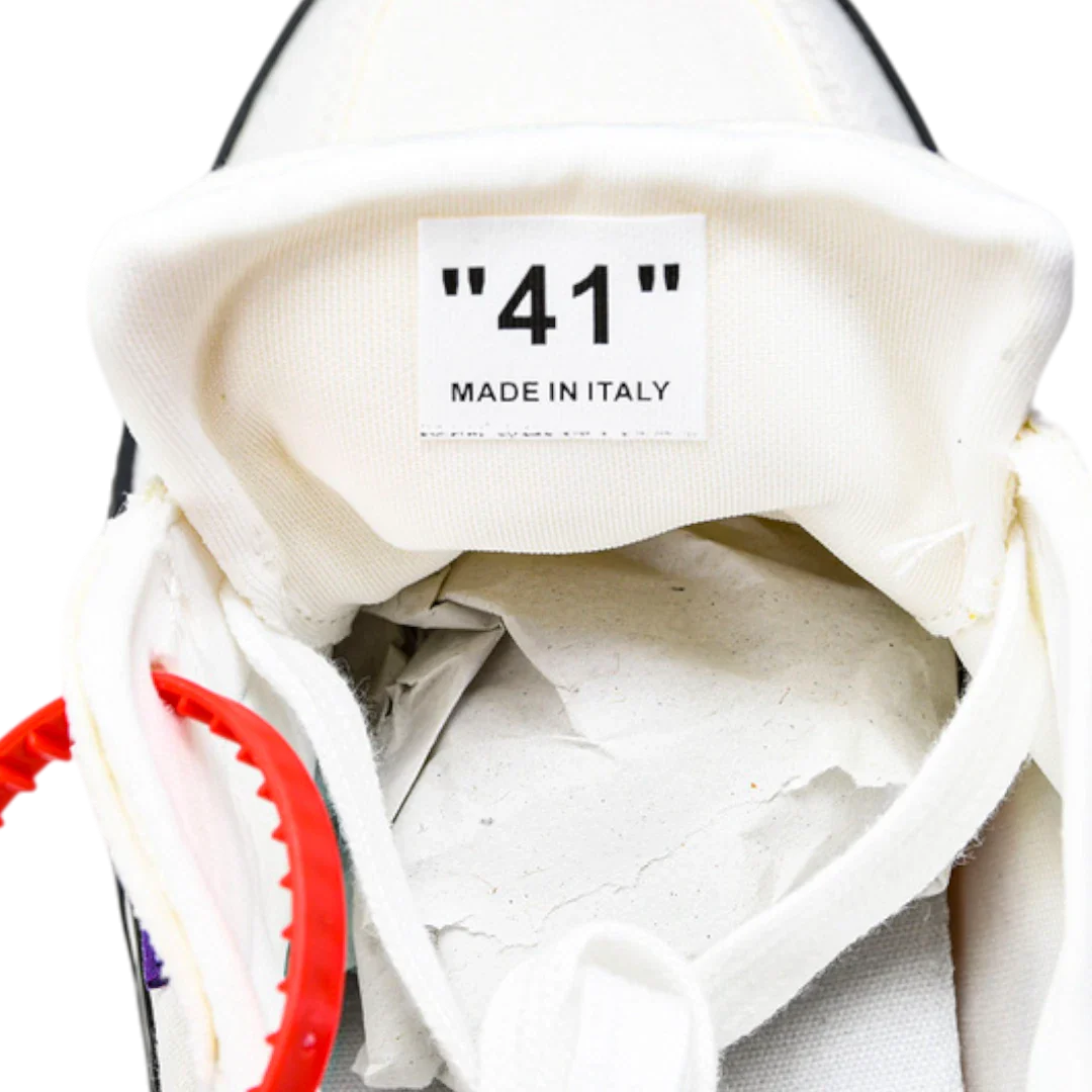 Off-White Vulc Low 'White Purple Arrow'