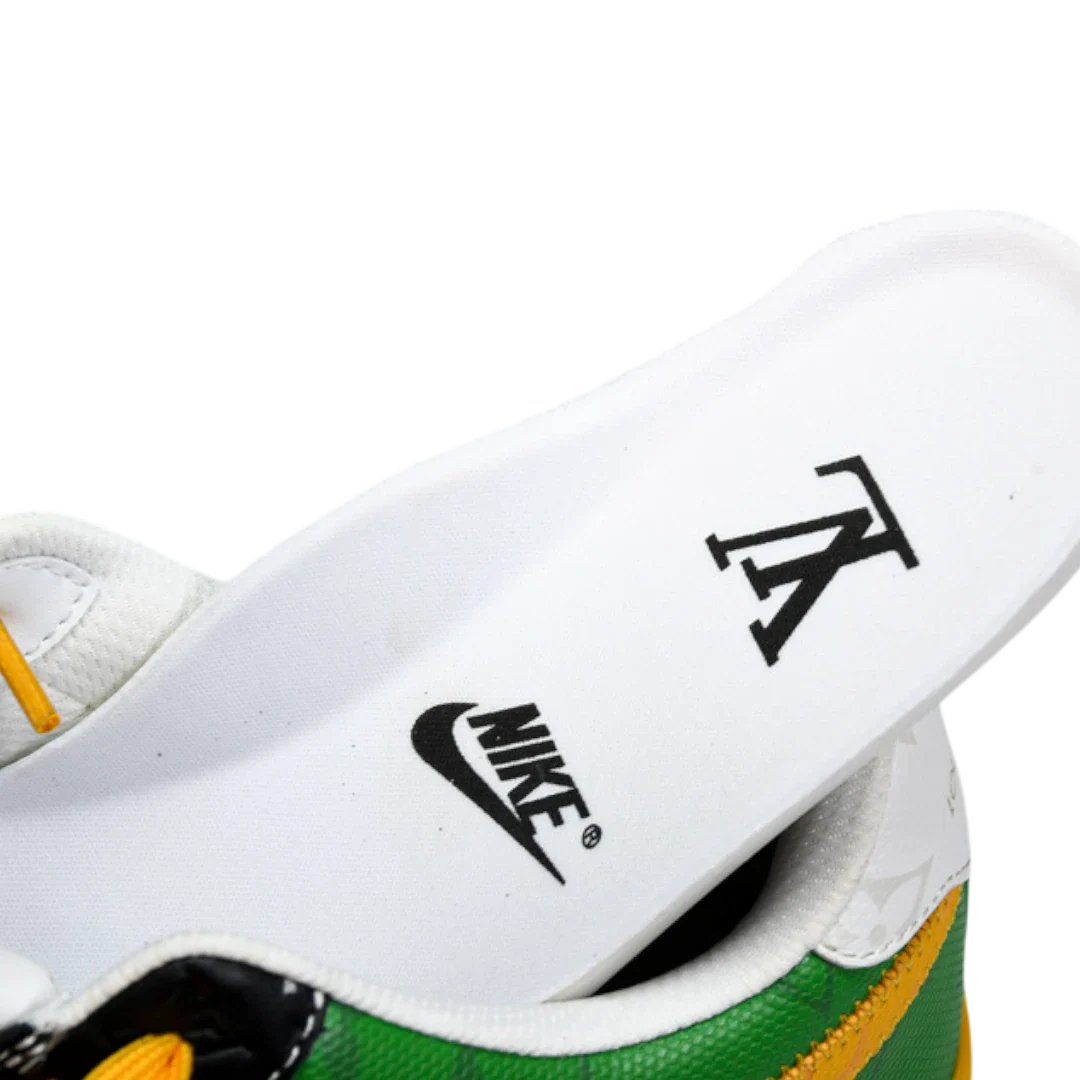 Louis Vuittоп x AF1 By Virgil Abloh 'Black Green Yellow'