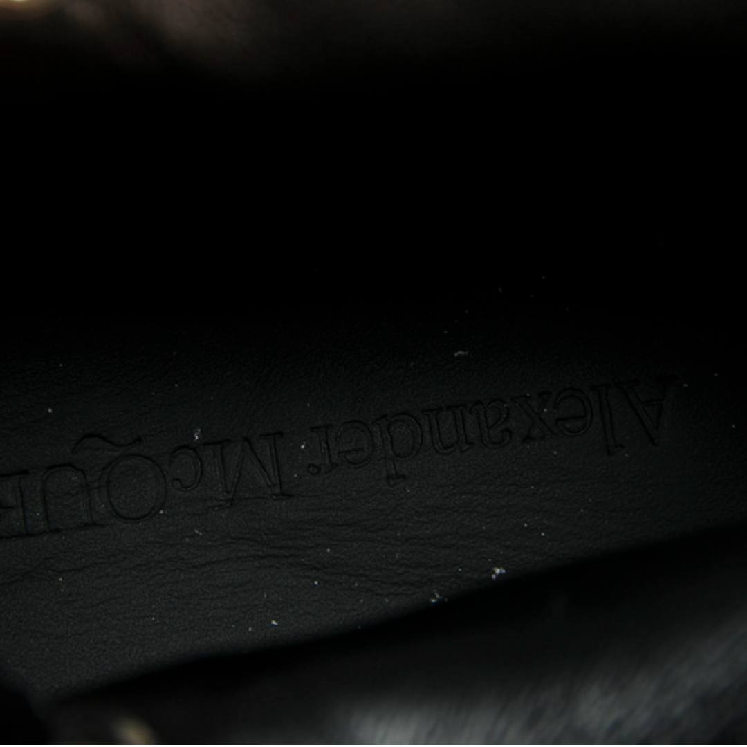 McQueen Tread Slick Boot  Graffiti 'Black'