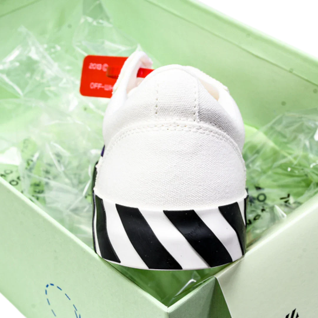 Off-White Vulc Low 'White Purple Arrow'