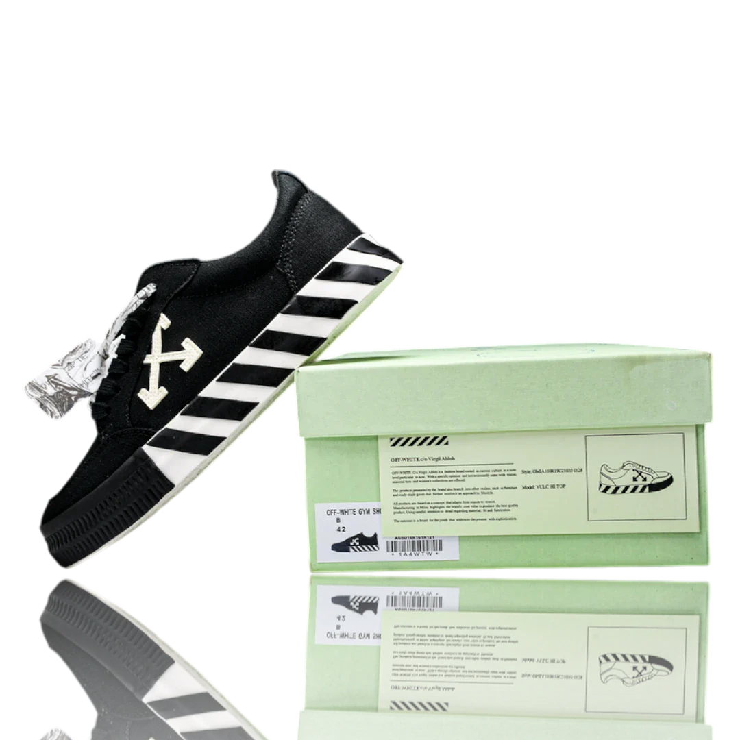 Off-White Vulc Low 'Black White Arrow'