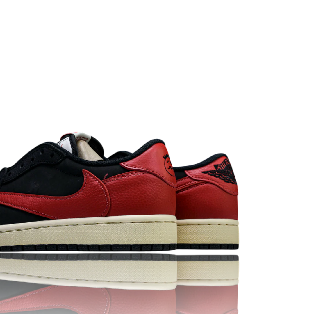 (Unreleased) Travis Scott x AJ1 Retro Low 'Black Red'