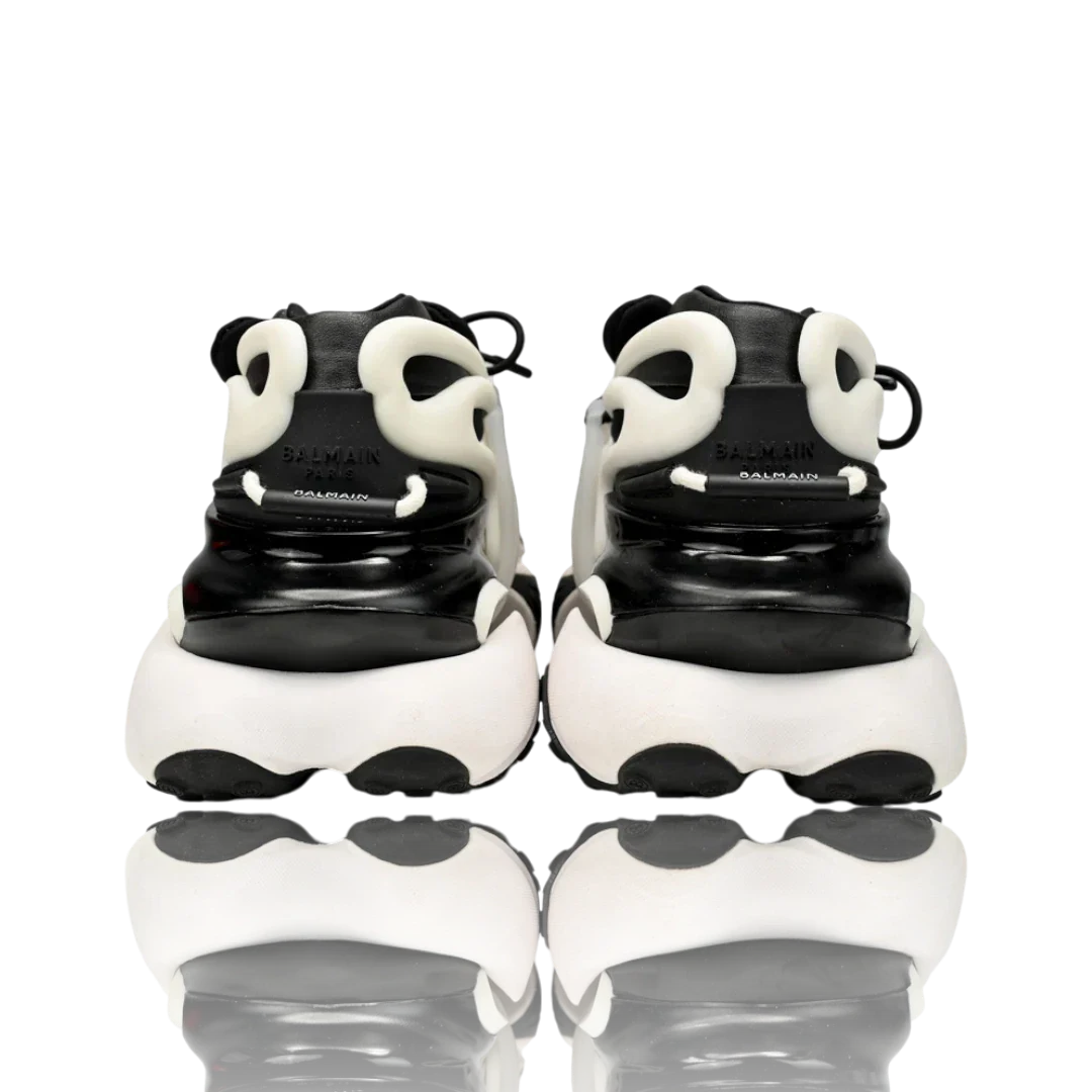 Balmain Unicorn low-top 'Black White'