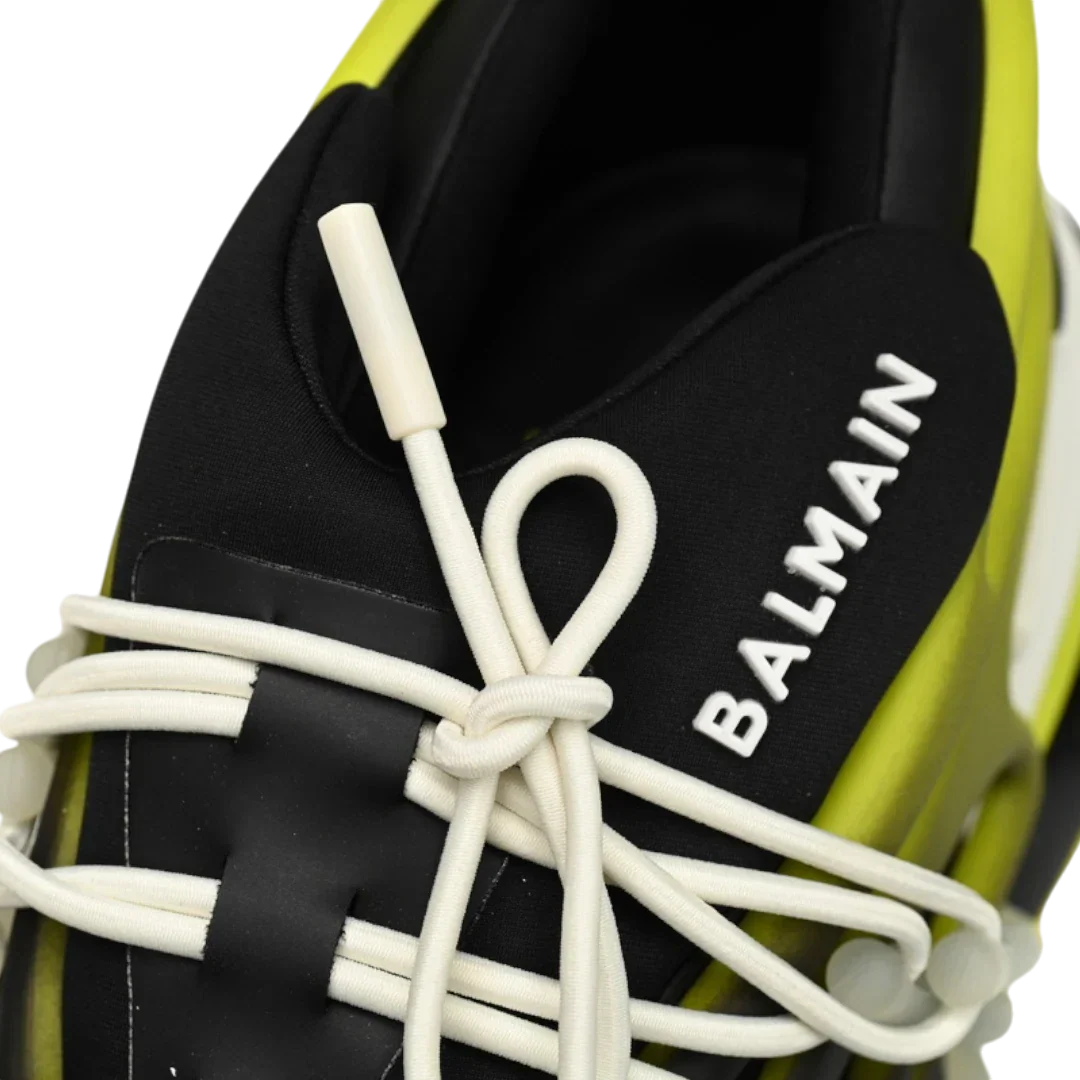 Balmain Unicorn low-top 'Black Yellow'