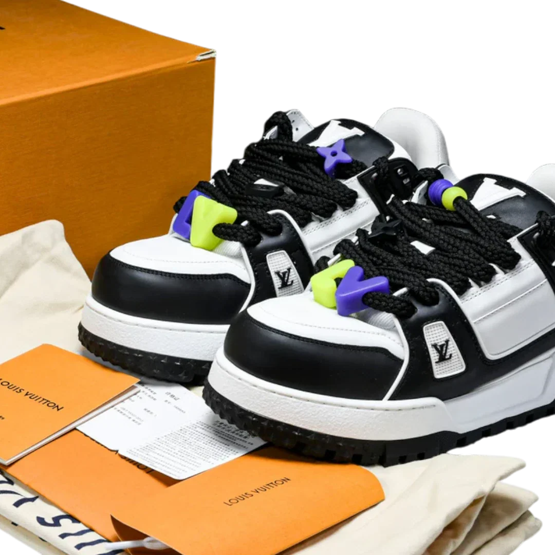 Louis Vuittоп Trainer Maxi 'White Black'