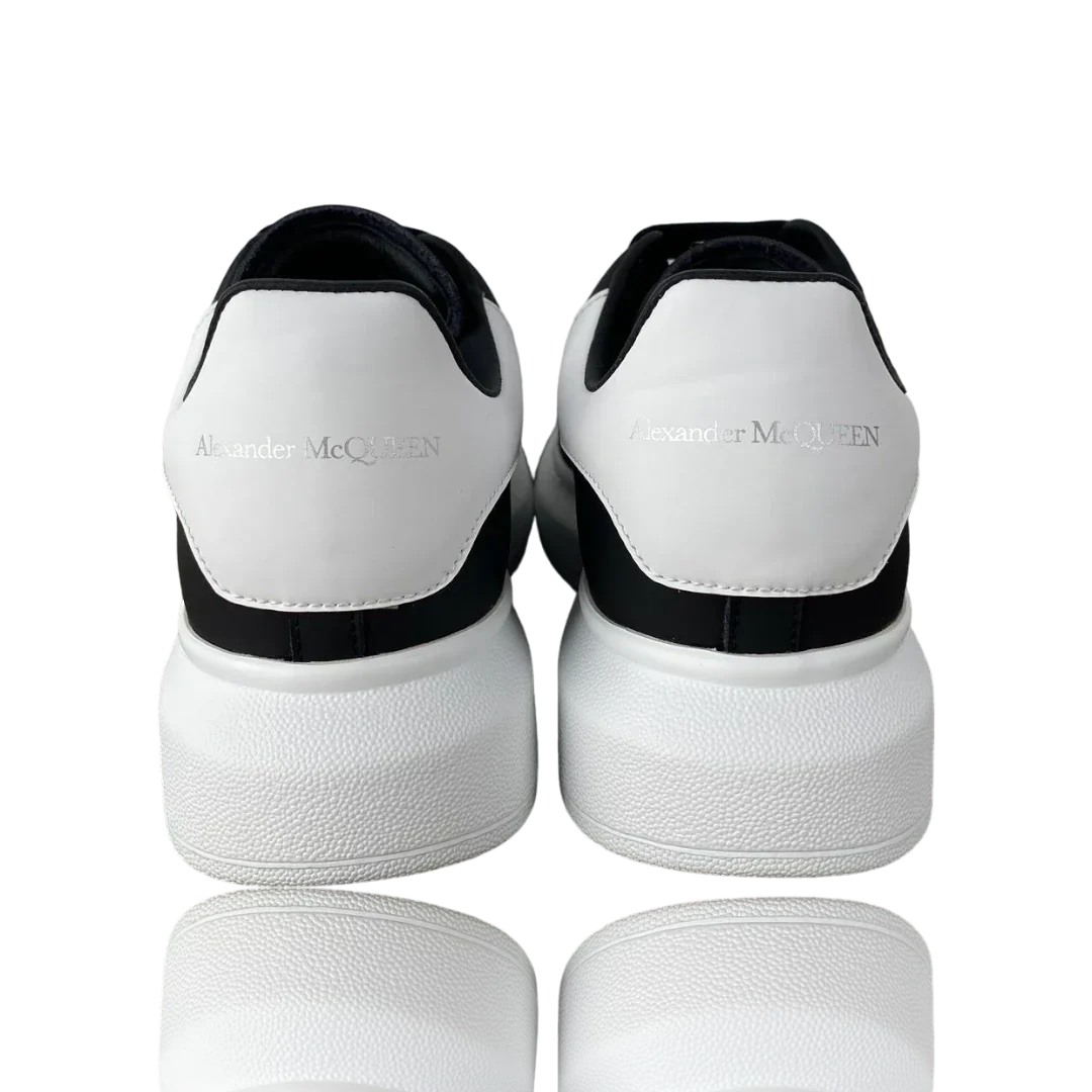 McQueen Oversized Sneaker 'Black White White'