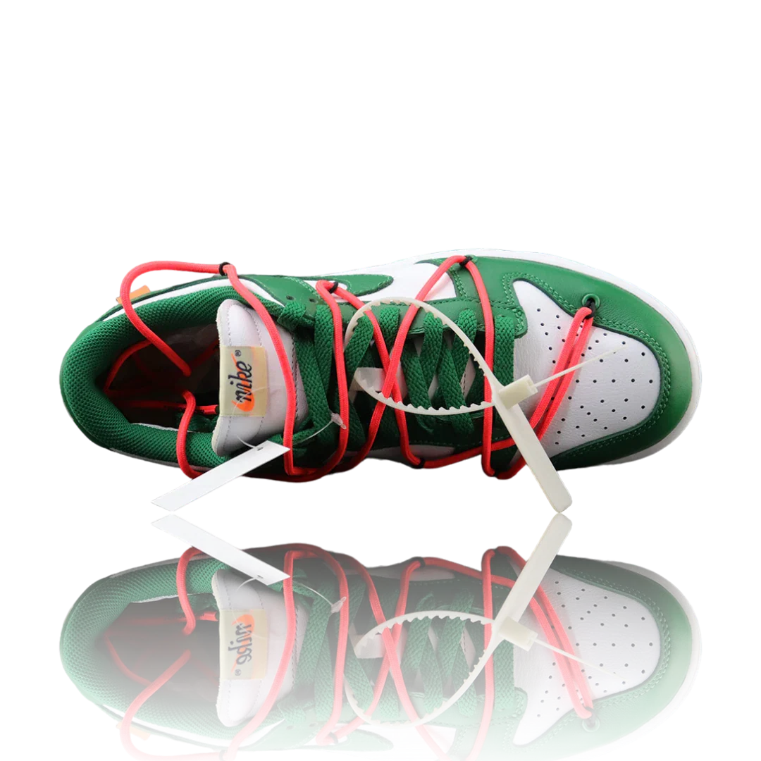 Off-White x SB Dnk Low 'Pine Green'