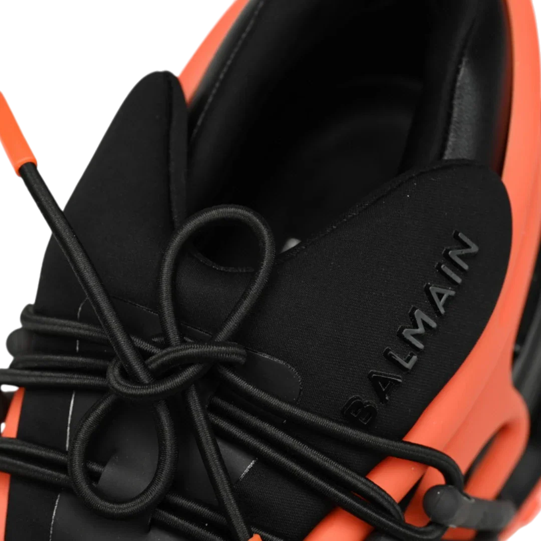 Balmain Unicorn low-top 'Orange Black'