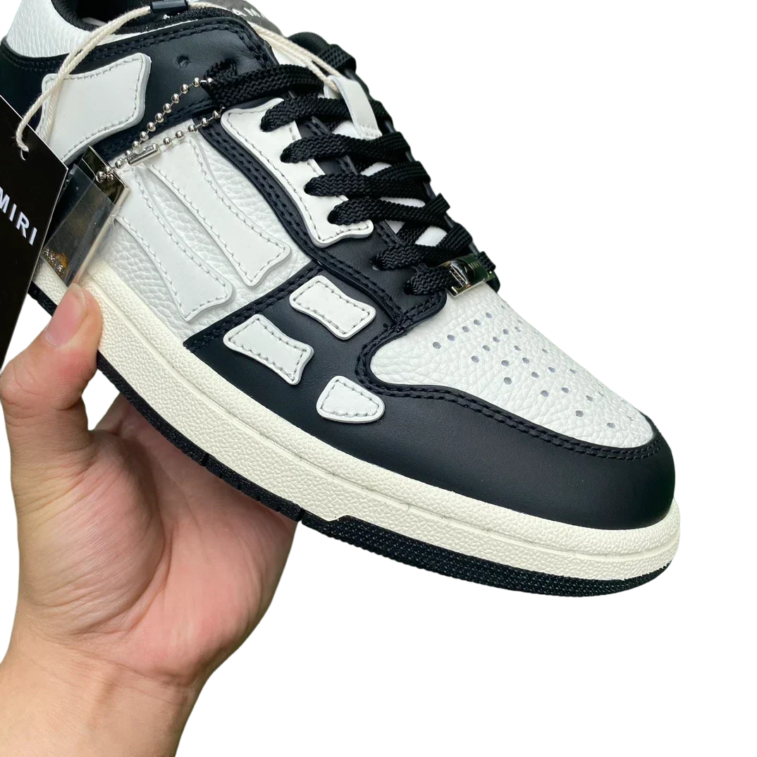 Amiri Skel Top Low 'Black White'