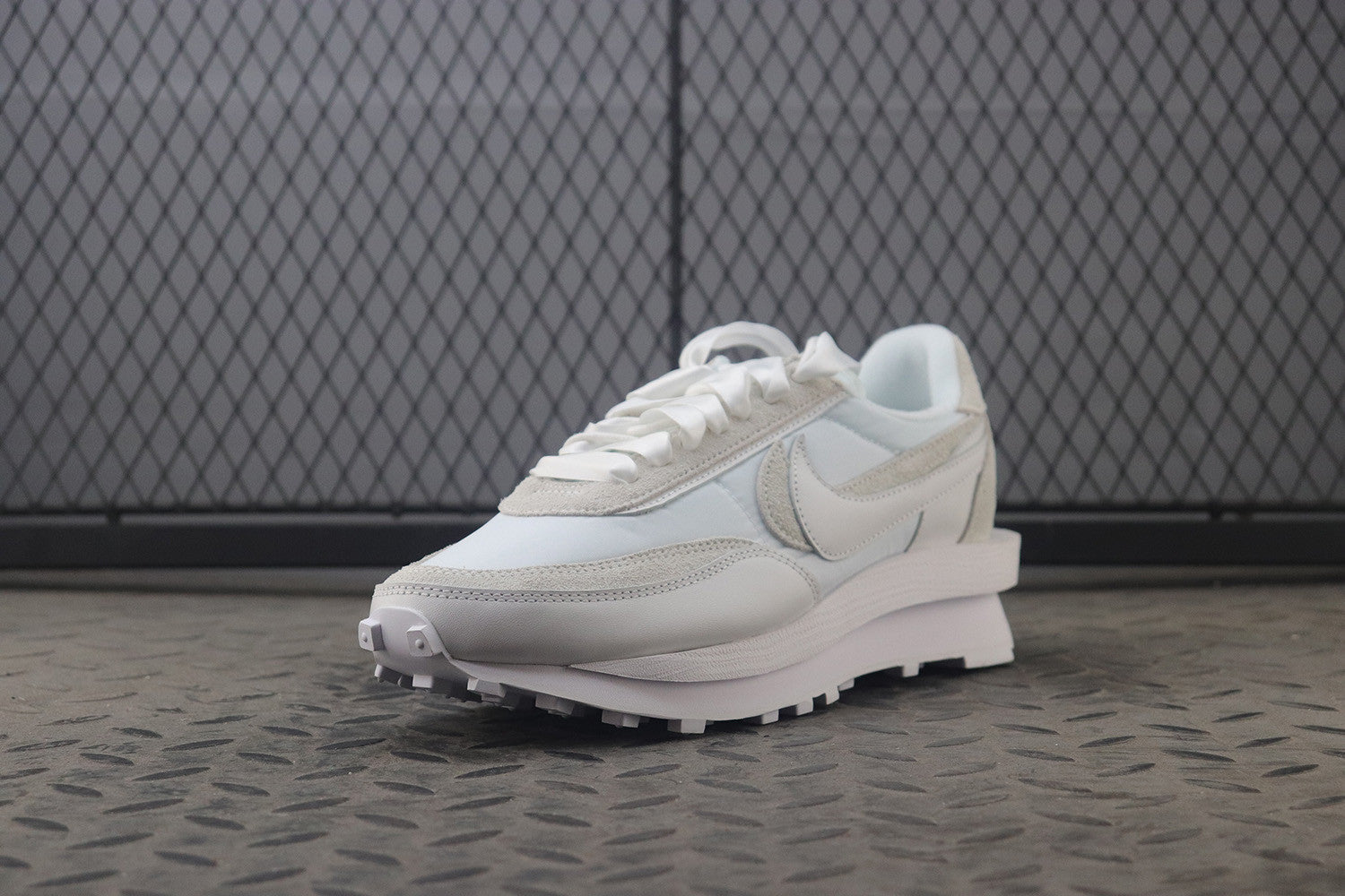 Sacai x LD Waffle 'White Nylon'
