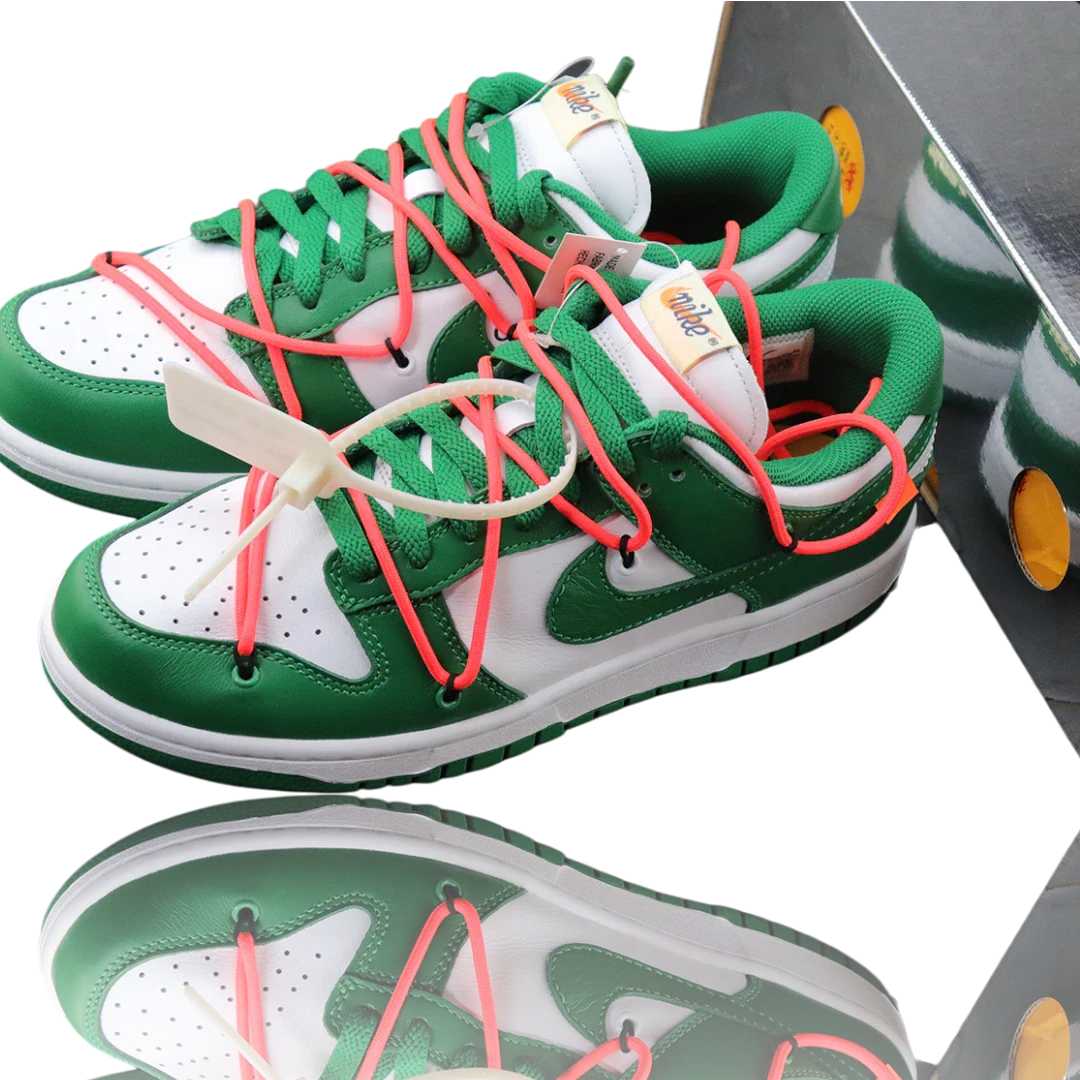 Off-White x SB Dnk Low 'Pine Green'