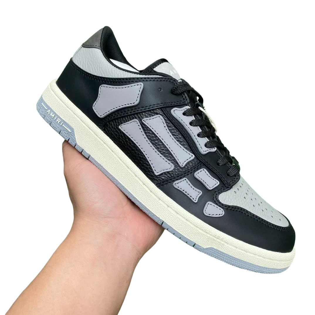Amiri Skel Top Low 'Black Grey'