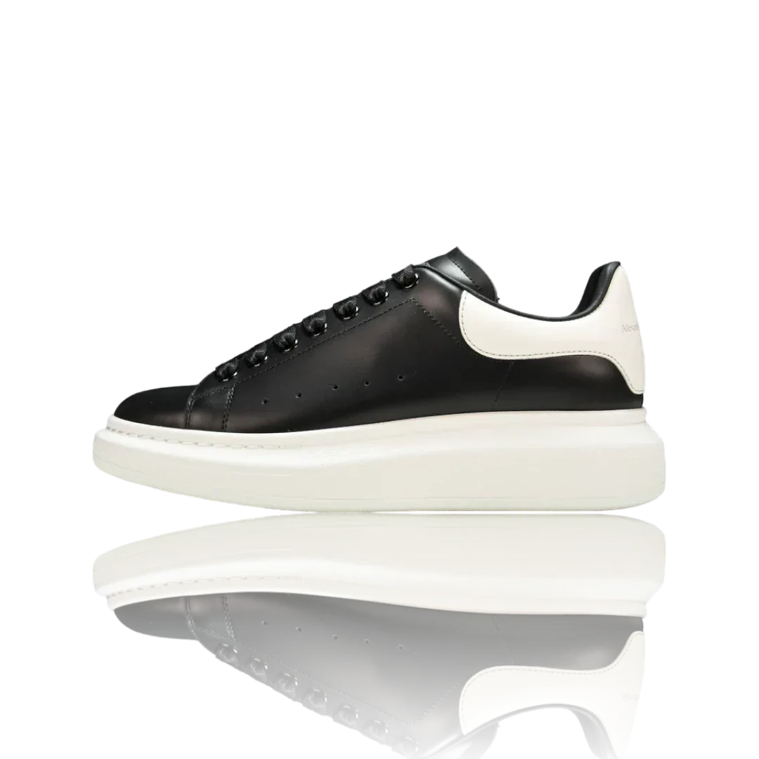 McQueen Oversized Sneaker 'Black White White'