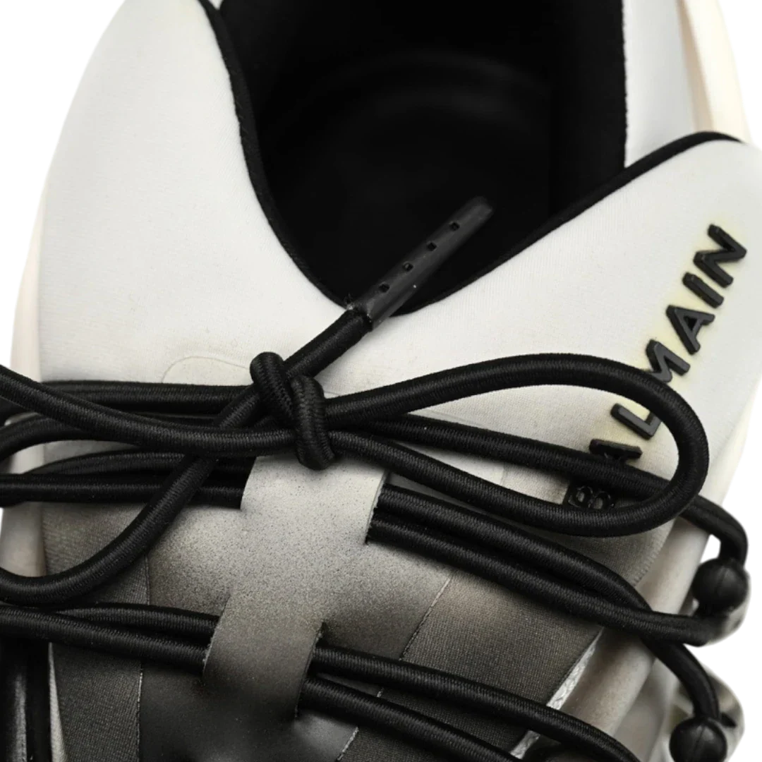 Balmain Unicorn low-top 'Gradient White Black'