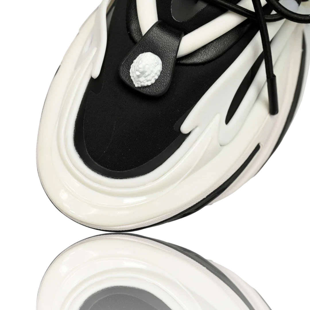 Balmain Unicorn low-top 'Black White'