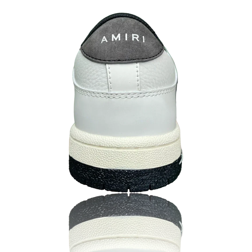 Amiri Skel Top Low 'White Black White'