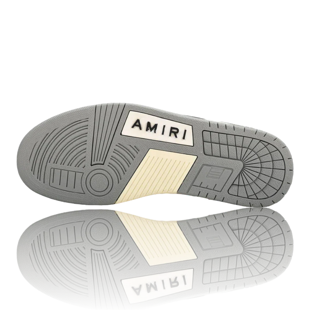 Amiri Skel Top Low 'Black Grey'