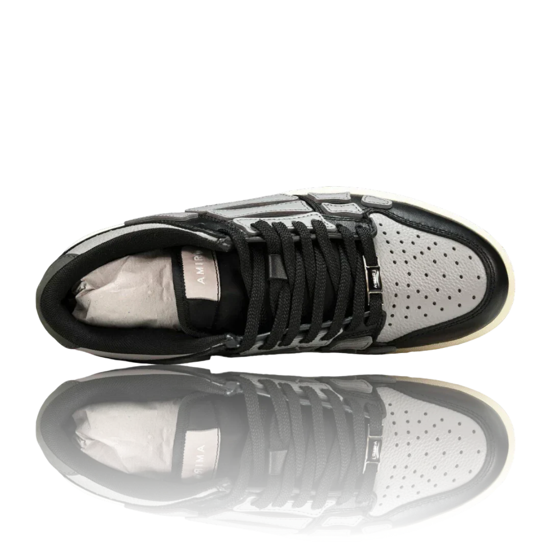 Amiri Skel Top Low 'Black Grey'