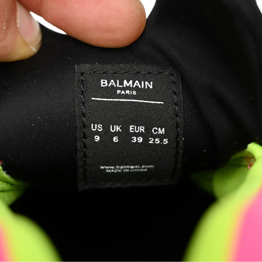 Balmain Unicorn low-top 'Multicolor'