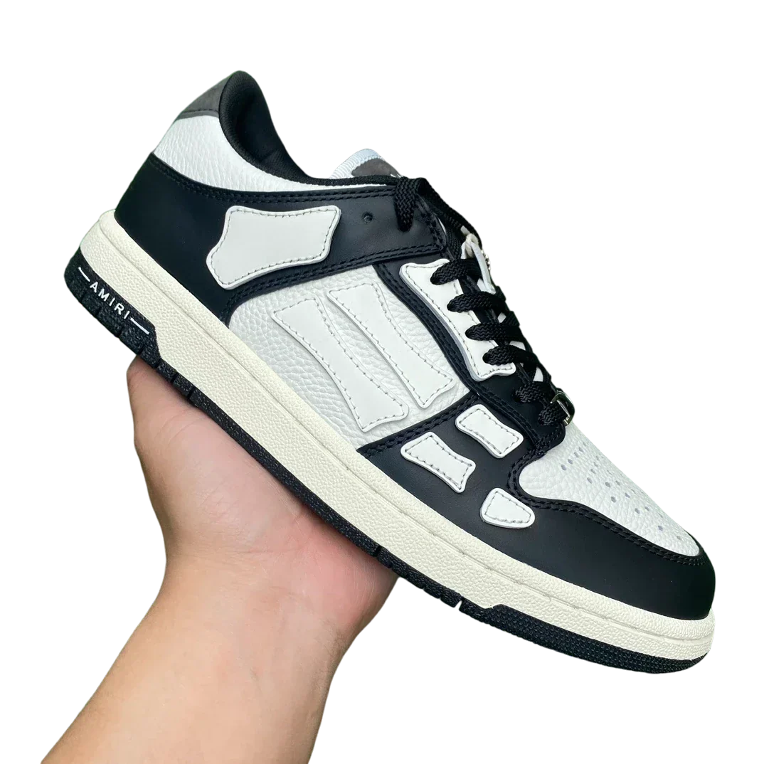 Amiri Skel Top Low 'Black White'