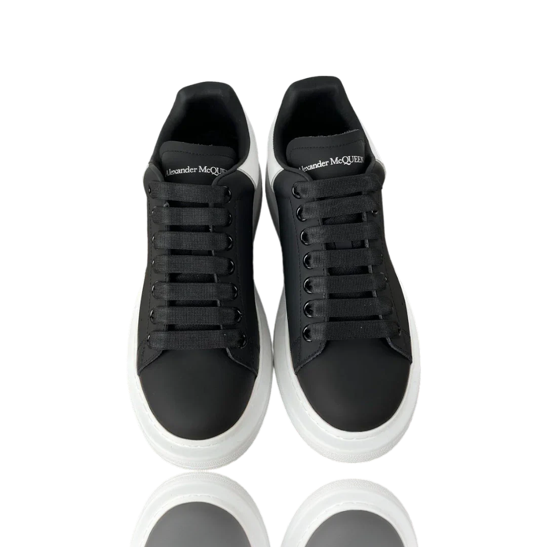 McQueen Oversized Sneaker 'Black White White'