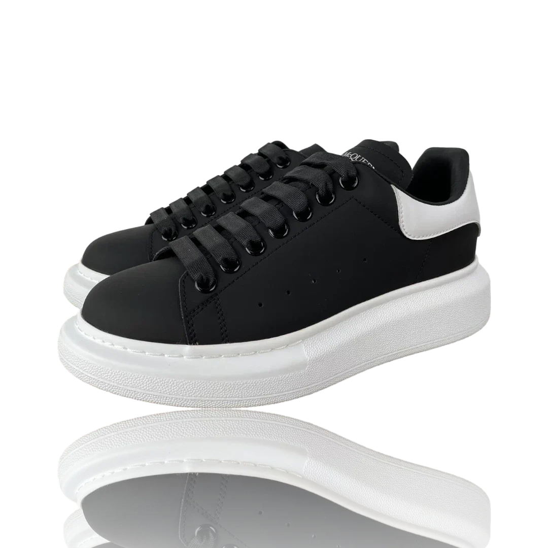 McQueen Oversized Sneaker 'Black White White'