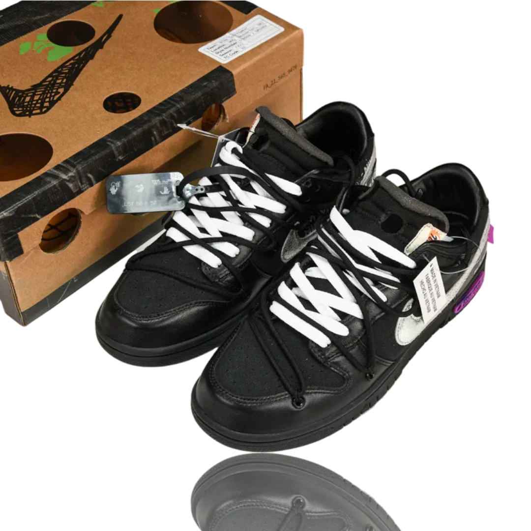 Off-White x SB Dnk Low 'Lot 50'