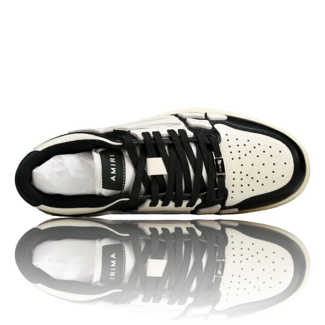 Amiri Skel Top Low 'Black White'