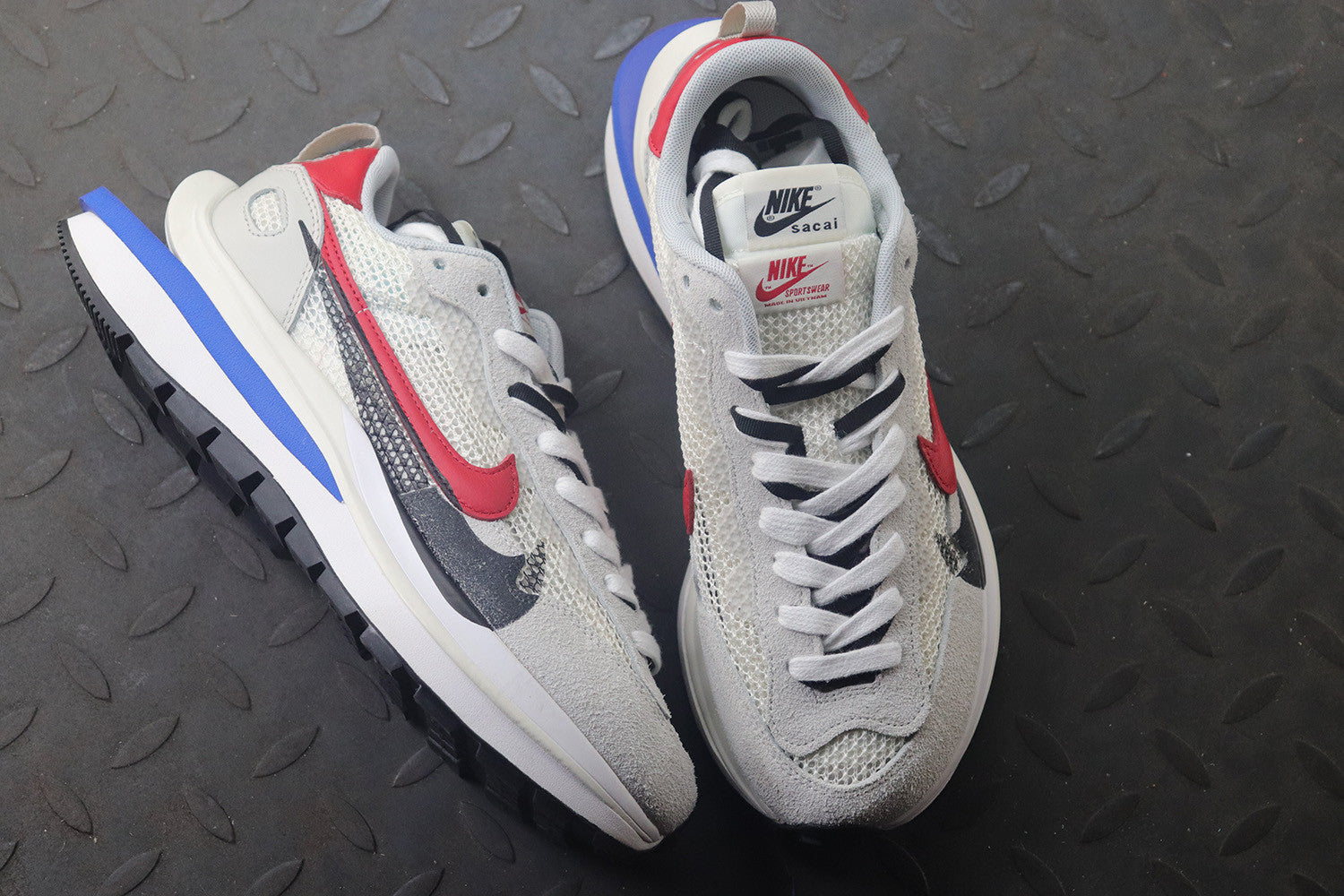 Sacai x VaporWaffle 'Sport Fuchsia Game Royal'