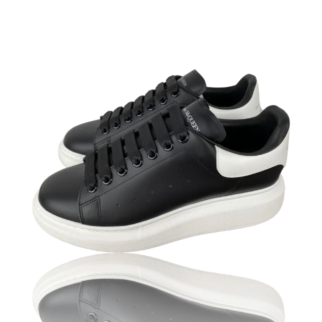 McQueen Oversized Sneaker 'Black White White'