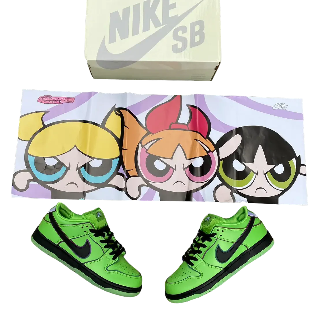 PowerPuff Girls x SB Dnk Low 'Buttercup'