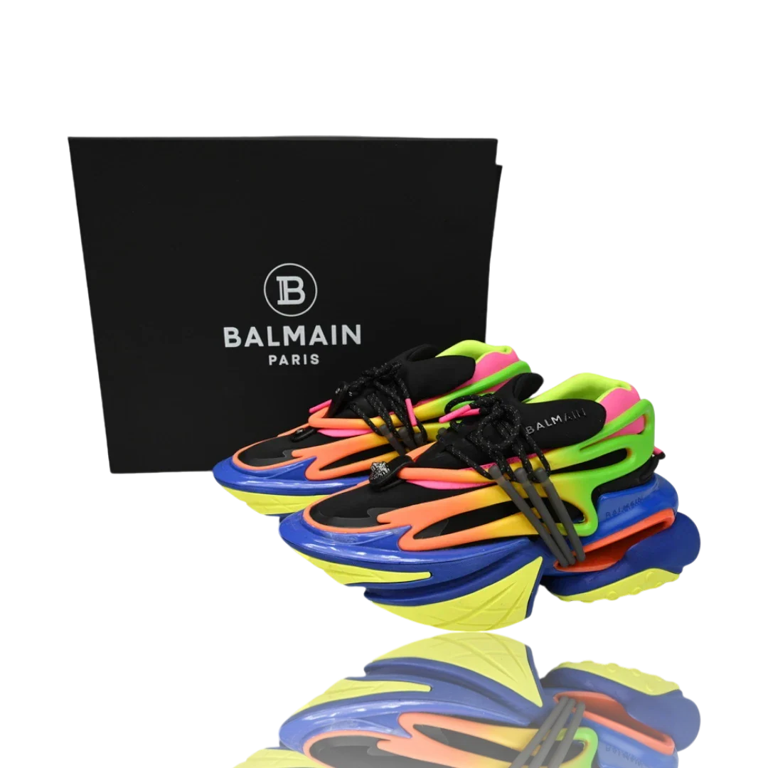Balmain Unicorn low-top 'Multicolor'