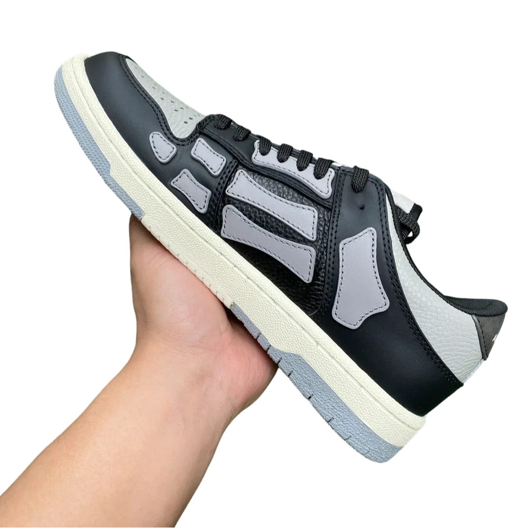 Amiri Skel Top Low 'Black Grey'