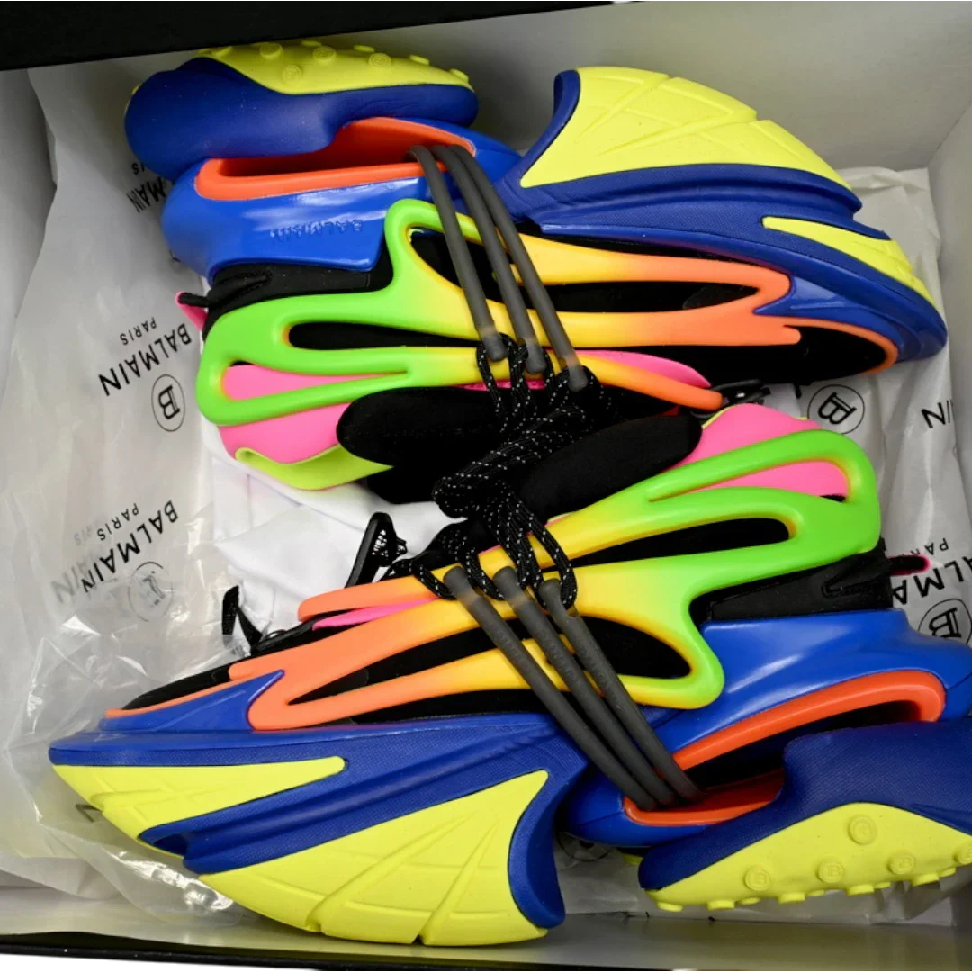 Balmain Unicorn low-top 'Multicolor'