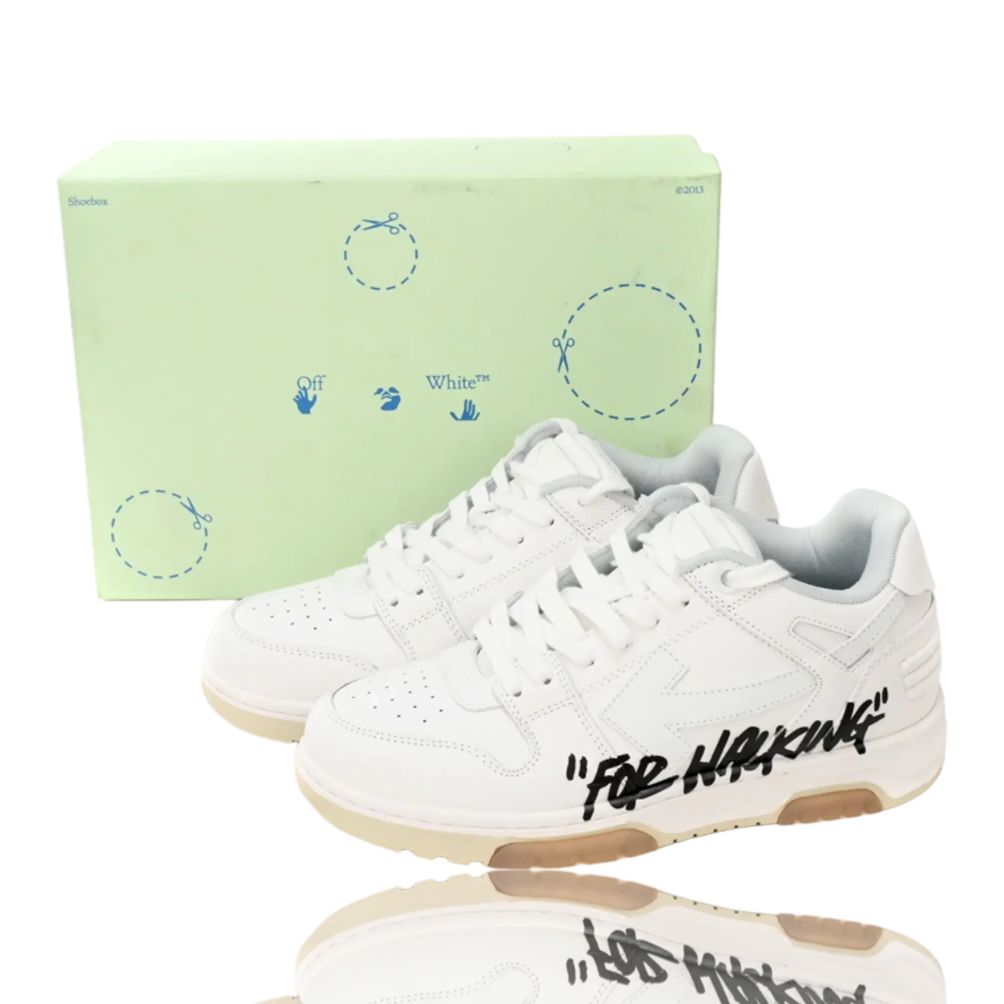 Off-White Out Of Office Low Top 'For Walking' White