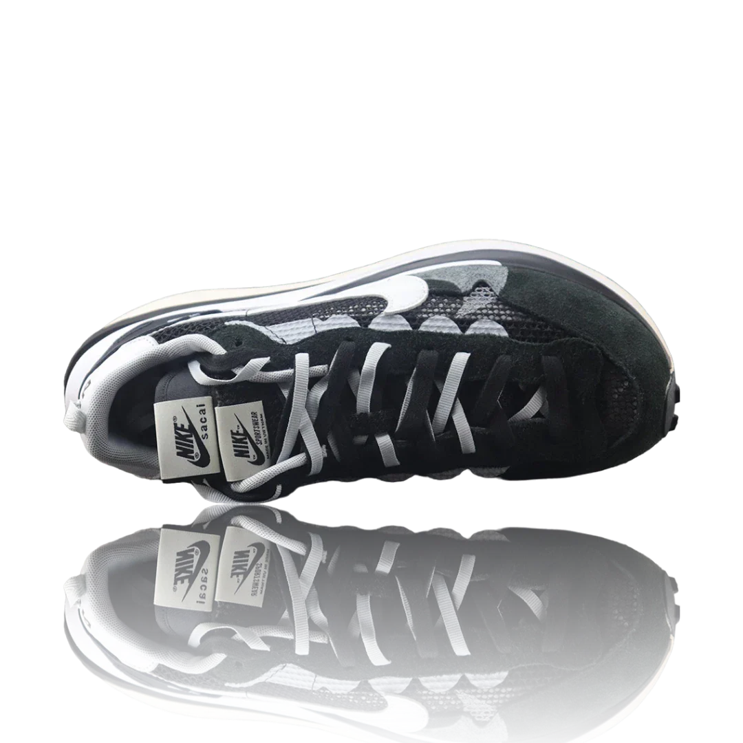 Sacai x VaporWaffle 'Black White'