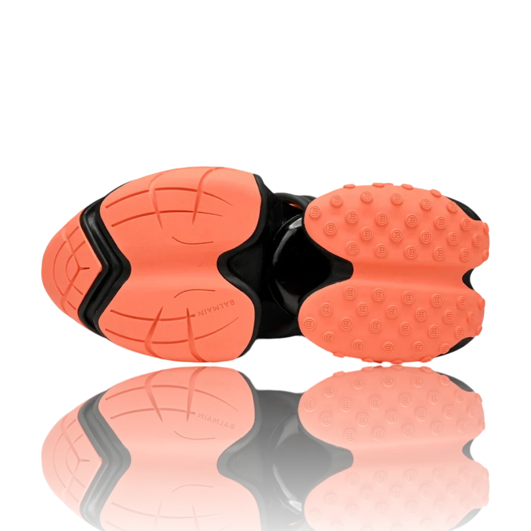 Balmain Unicorn low-top 'Orange Black'