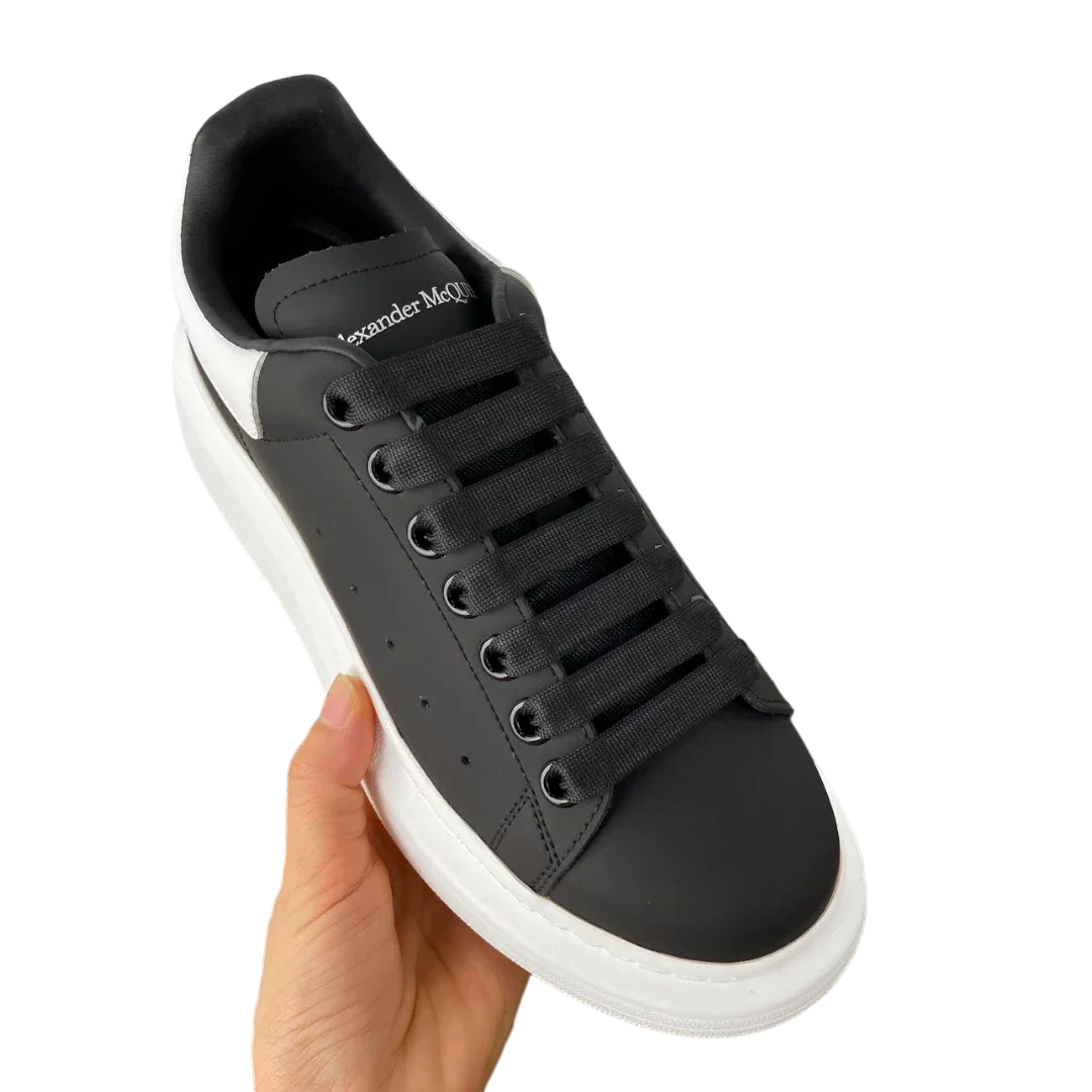 McQueen Oversized Sneaker 'Black White White'